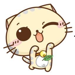 卡通猫吃瓜头像女,萌态女生头像新潮流